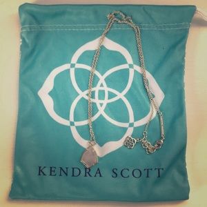 Kendra Scott Rose Quartz Necklace